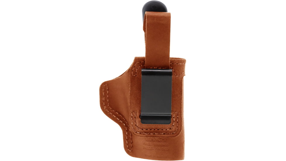 Bianchi Model 6A IWB/OWB Holster, Colt officer, Ambidextrous, Size 07, Tan, 10890