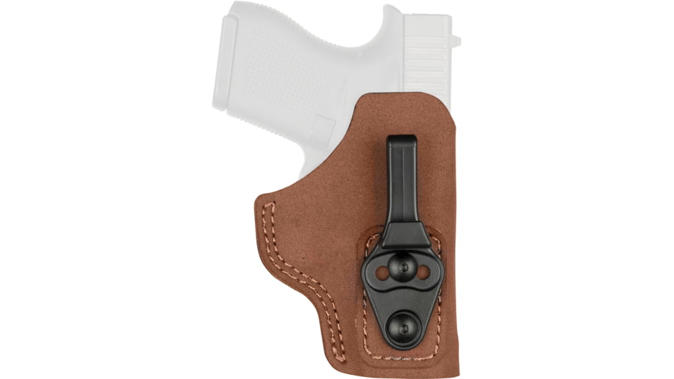 Bianchi Model 6T Waistband Tuckable Holster, IWB, Glock 29, 30, Left Hand, Size 12, Tan, 10777