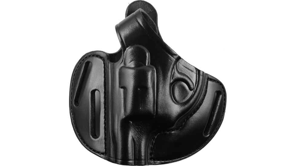Bianchi Model 77 Piranha Holster for Ruger LCR .38 Special, Black, Left Hand 24959 
