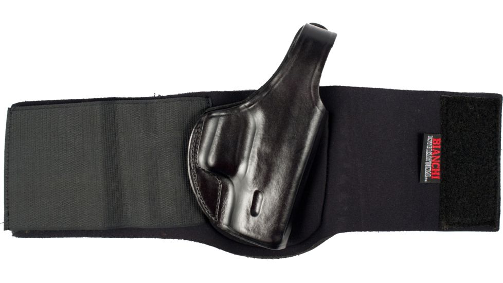 Bianchi Negotiator Holster, Black, Right Hand, Size 12 Fits Glock 26/27