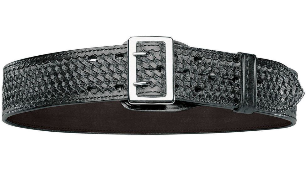 Bianchi Patroltek - Sam Browne Belt - Basket Black,Size 50,Chrome 22750