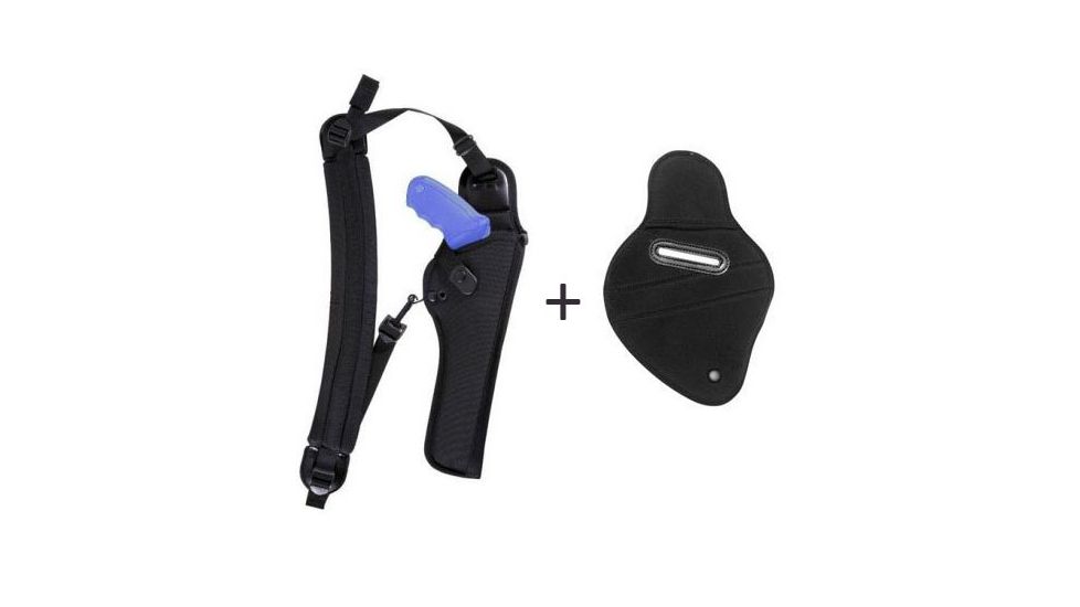 Bianchi 4100 Ranger HuSH Right Hand System Holster w/ Bianchi 4100H Ranger HuSH Right Hand System Flap