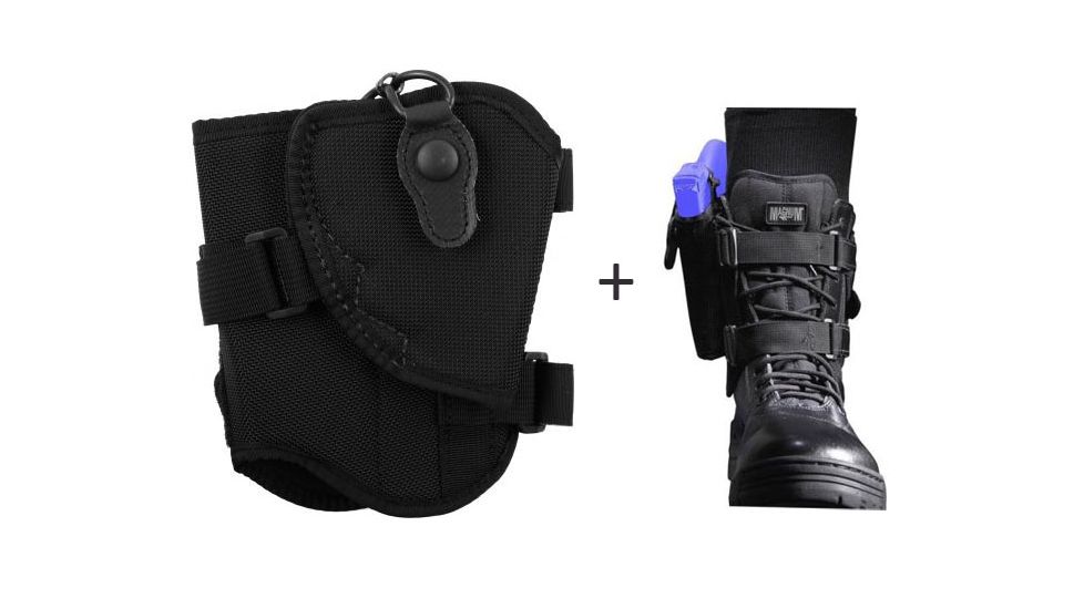 Bianchi 4750 Ranger Triad Right Hand Ankle Holster w/ Bianchi 4751 Triad Leg Extender