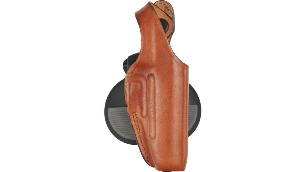 Bianchi 59 Special Agent Holster, Plain Tan, Left Hand - Fits Glock 17/22 - 19129