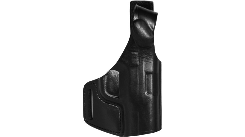 Bianchi 75 Venom Belt Slide Holster, Size 45 S&amp;W M&amp;P .45, Right Hand, Plain Black, 24850