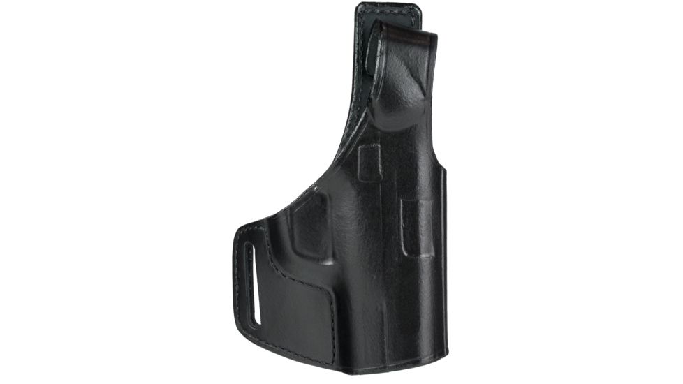 Bianchi 75 Venom Belt Slide Holster, Size 13C S&amp;W M&amp;P 9Mm/.40, Right Hand, Plain Black, 24841