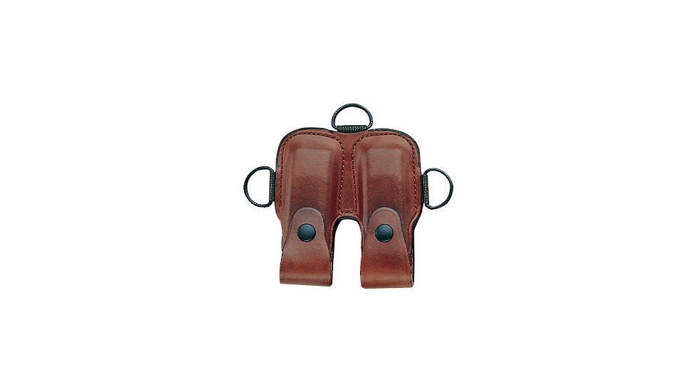 Bianchi X16A Agent Double Magazine Pouch - Plain Tan 17162