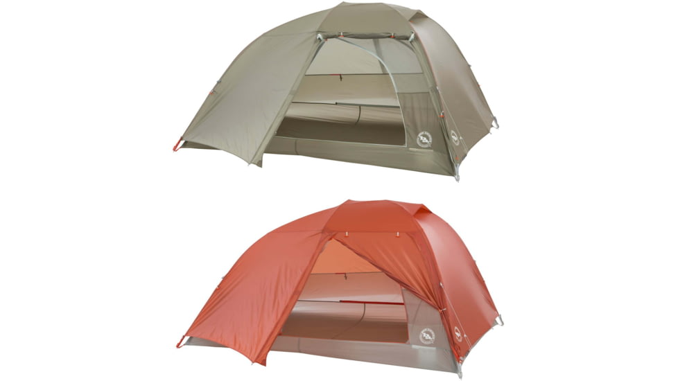 Big Agnes 2020 Copper Spur HV UL3 Tent - 3 Person, 3 Season, Olive Green, Orange