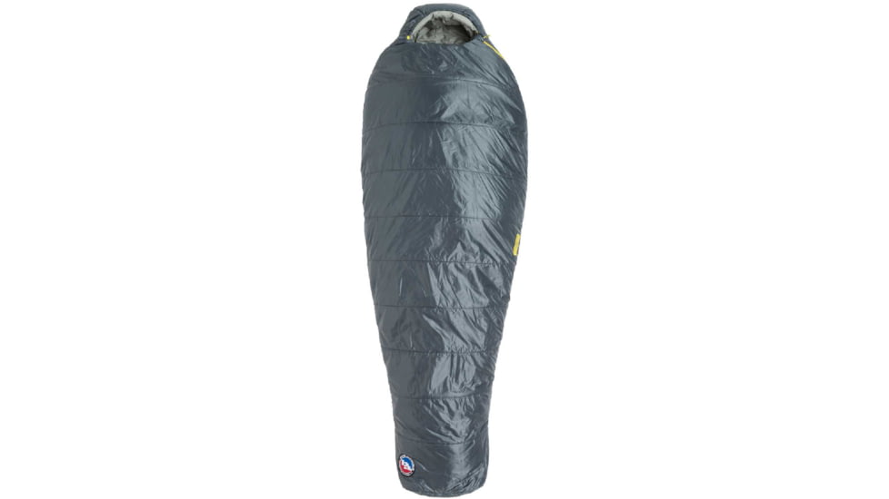 Big Agnes Anthracite 30 FireLine Pro Recycled Sleeping Bag, Slate, Long, Left Zipper, BTMA30LL23