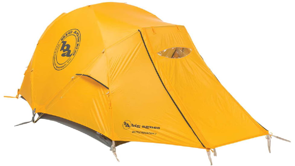 Big Agnes Battle Mountain 2, Gold, 2 Person, TMBM223