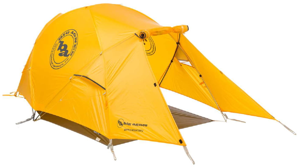 Big Agnes Battle Mountain 2, Gold, 2 Person, TMBM223