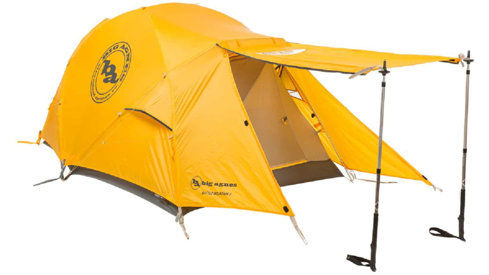 Big Agnes Battle Mountain 2, Gold, 2 Person, TMBM223