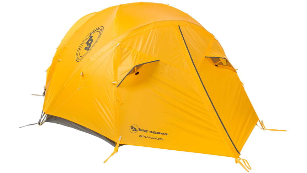Big Agnes Battle Mountain 2, Gold, 3 Person, TMBM323