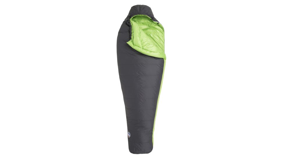 Big Agnes Boot Jack 25 Sleeping Bag 600 DownTek, Left Zip - Mens, Gray/Green, Long, BTMBJLL19