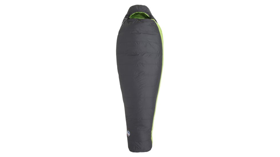 Big Agnes Boot Jack 25 Sleeping Bag 600 DownTek, Left Zip - Mens, Gray/Green, Long, BTMBJLL19
