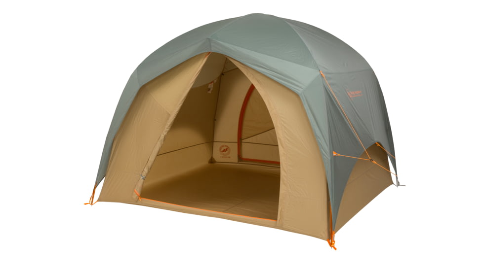 Big Agnes Bunk House 4 Tent, Prairie Sand/Chinois Green, TBUNK426