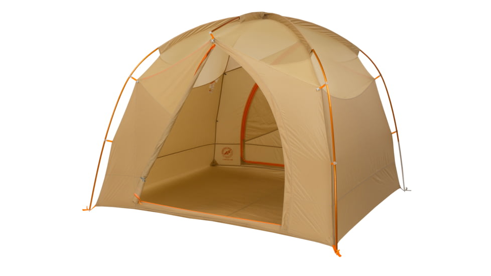 Big Agnes Bunk House 4 Tent, Prairie Sand/Chinois Green, TBUNK426