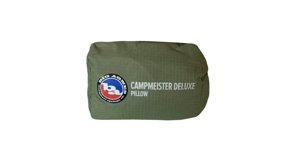 Big Agnes Campmeister Deluxe Pillow, Deep Lichen Green, One Size, ACMDP25