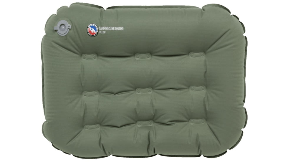 Big Agnes Campmeister Deluxe Pillow, Deep Lichen Green, One Size, ACMDP25