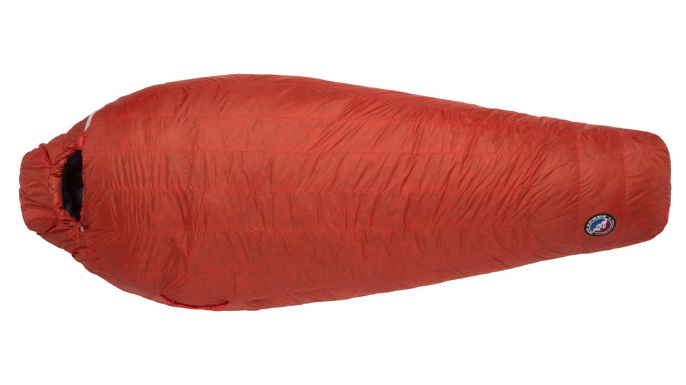 Big Agnes Cinnabar -20, 850 Downtek Sleeping Bag, Pumpkin, Long, BCN20LL20