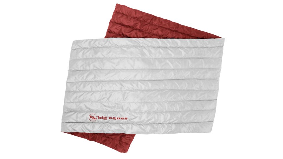 Big Agnes Circle O Down Scarf, Pearl/Paprika, 32402-111-OSFA-DEMO