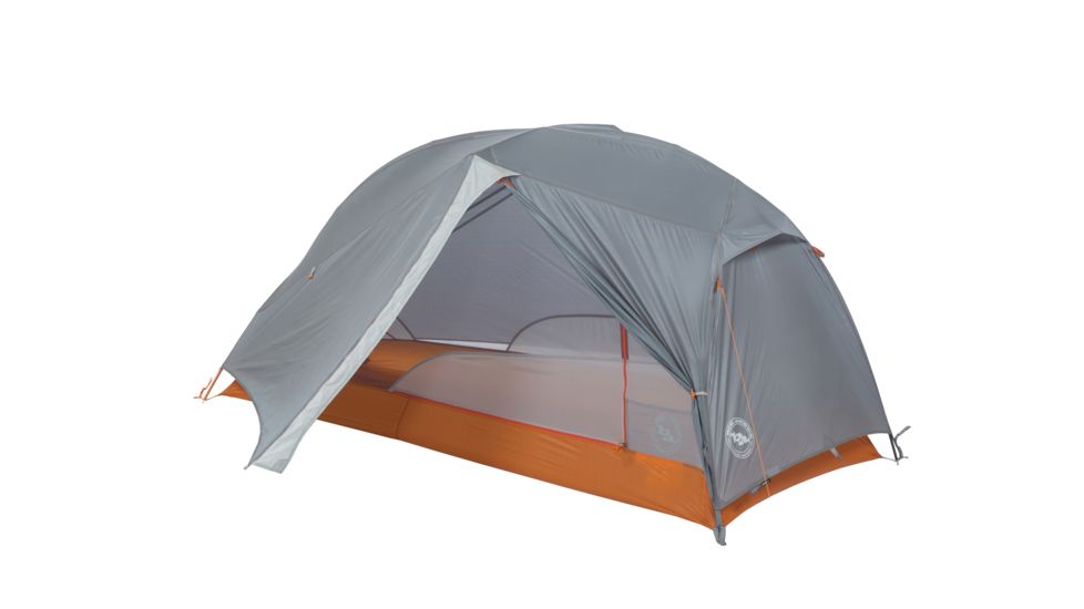 Big Agnes Copper Spur HV UL1 Bikepack Tent, Gray/Orange, THVCSBP119