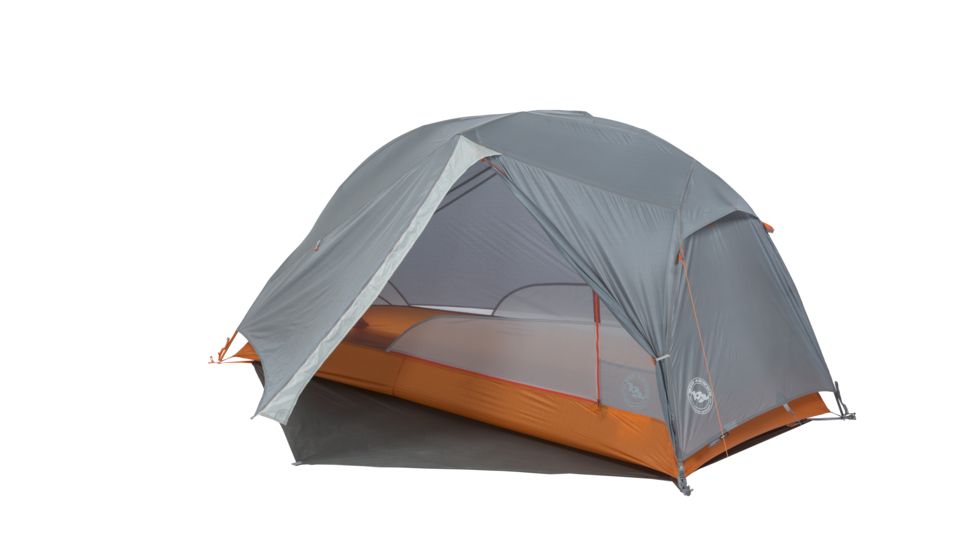 Big Agnes Copper Spur HV UL1 Bikepack Tent, Gray/Orange, THVCSBP119