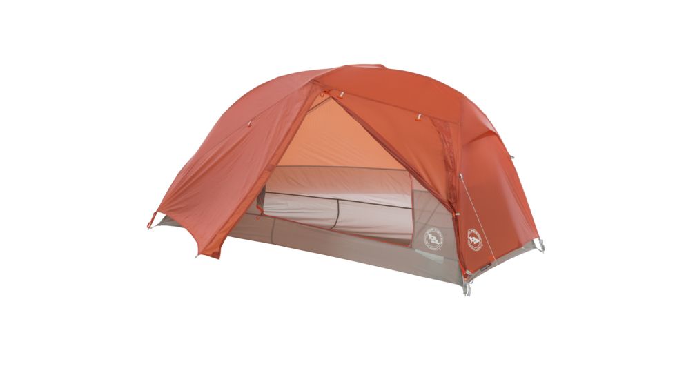 Big Agnes Copper Spur HV UL1 Tent - 1 Person, 3 Season, Orange, THVCSO120