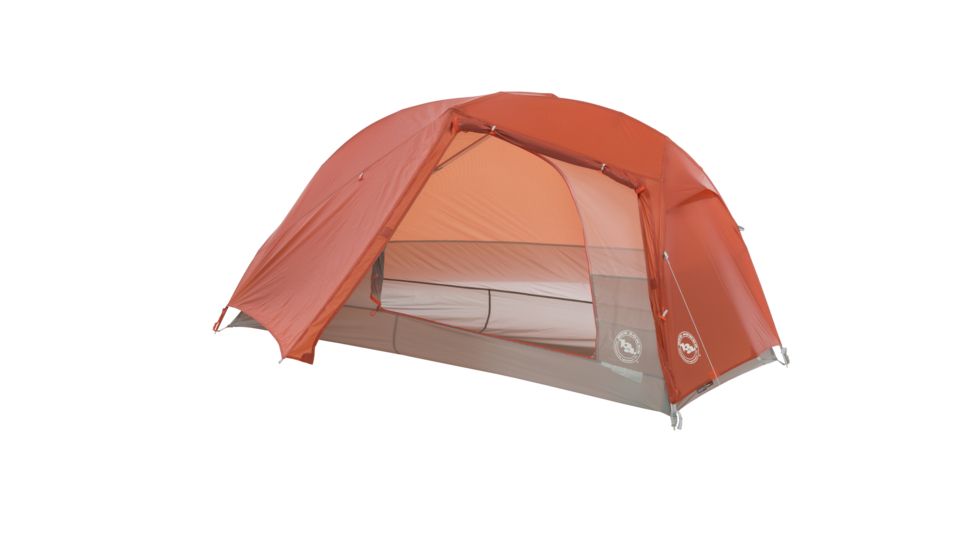 Big Agnes Copper Spur HV UL1 Tent - 1 Person, 3 Season, Orange, THVCSO120