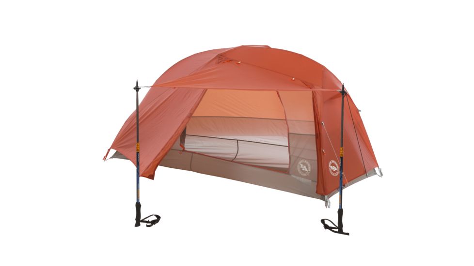 Big Agnes Copper Spur HV UL1 Tent - 1 Person, 3 Season, Orange, THVCSO120