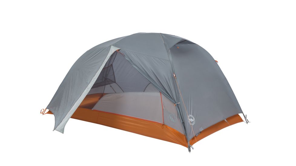 Big Agnes Copper Spur HV UL2 Bikepack Tent, Gray/Orange, THVCSBP219