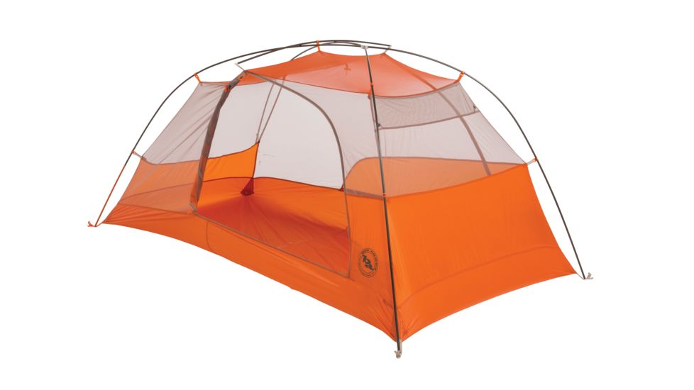 Big Agnes Copper Spur HV UL2 Tent - 2 Person, 3 Season-Gray/Orange