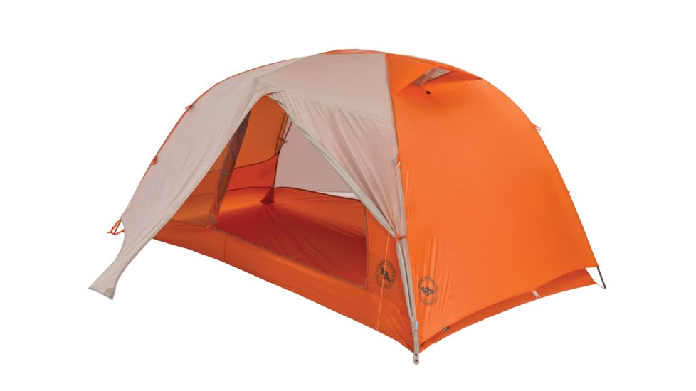 Big Agnes Copper Spur HV UL2 Tent - 2 Person, 3 Season-Gray/Orange