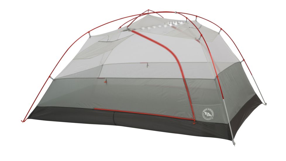 Big Agnes Copper Spur HV UL3 mtnGLO Tent - 3 Person, 3 Season, Silver/Gray, THVCS3MG20