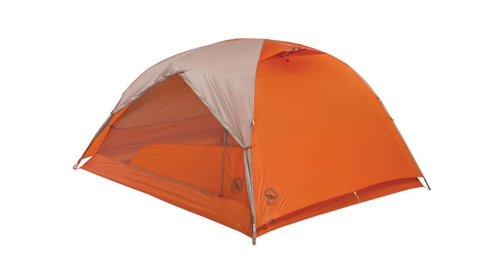 Big Agnes Copper Spur HV UL3 Tent - 3 Person, 3 Season-Gray/Orange
