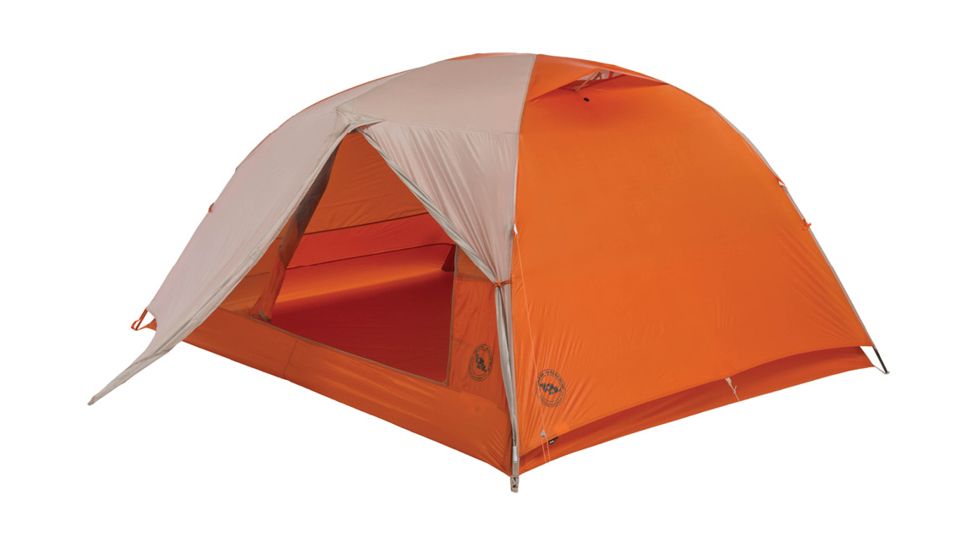 Big Agnes Copper Spur HV UL3 Tent - 3 Person, 3 Season-Gray/Orange