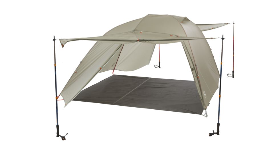 Big Agnes Copper Spur HV UL4 Tent - 4 Person, 3 Season, Olive Green, THVCSG420