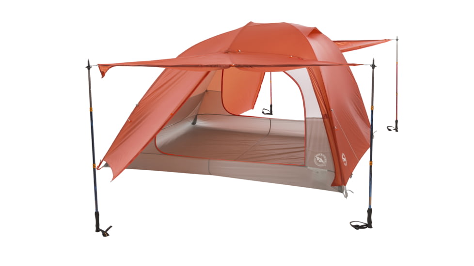Big Agnes Copper Spur HV UL4 Tent - 4 Person, 3 Season, Orange, THVCSO420