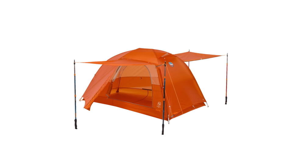 Big Agnes Copper Spur UL2 Tent, Tangelo, 2 Person, TCSUL2TGO25