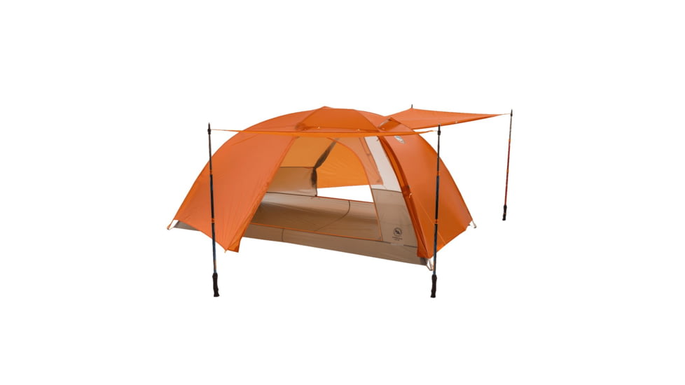 Big Agnes Copper Spur UL2 XL Tent, Tangelo/Mercury, 2 Person, TCSUL2XLTGM25