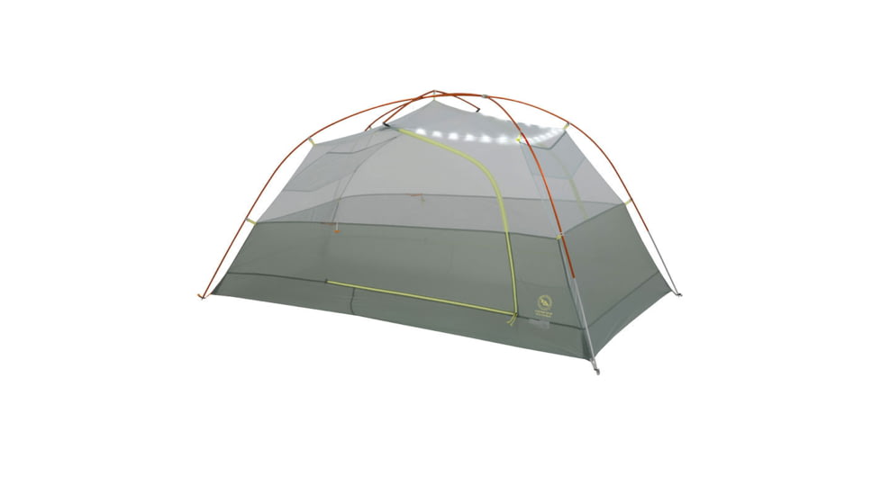 Big Agnes Copper Spur UL2P mtnGLO Tent, Tangelo/Mercury, 2 person, TCSUL2MG26