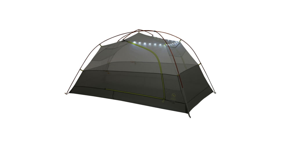 Big Agnes Copper Spur UL2P mtnGLO Tent, Tangelo/Mercury, 2 person, TCSUL2MG26