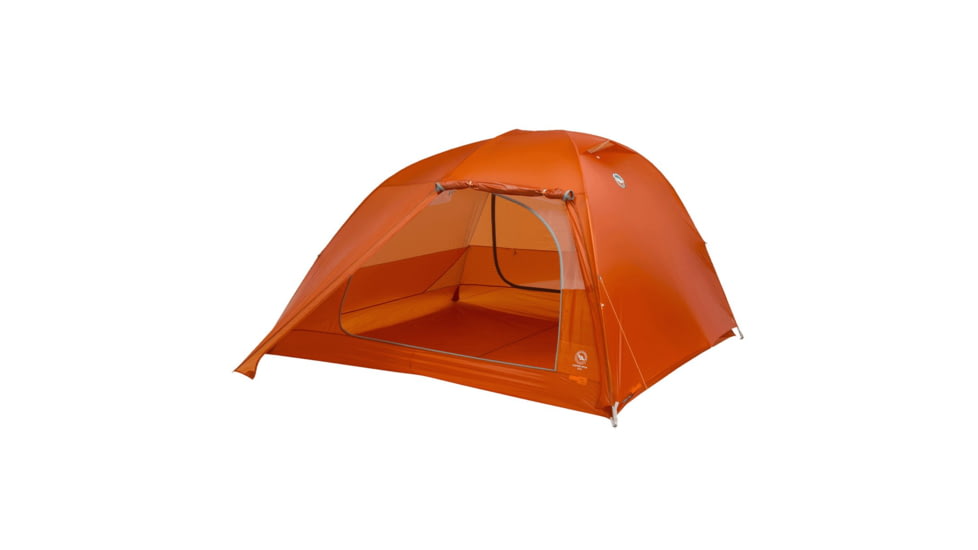 Big Agnes Copper Spur UL4 Tent, Tangelo, 4 Person, TCSUL4TGO25