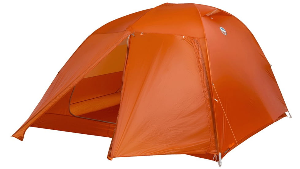 Big Agnes Copper Spur UL4 Tent, Tangelo, 4 Person, TCSUL4TGO25
