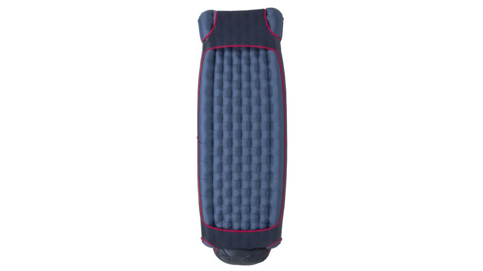 Big Agnes Daisy Mae 15 Sleeping Bag 650 DownTek, Left Zip - Womens, Aqua/Navy, Petite, BWDM15PL19