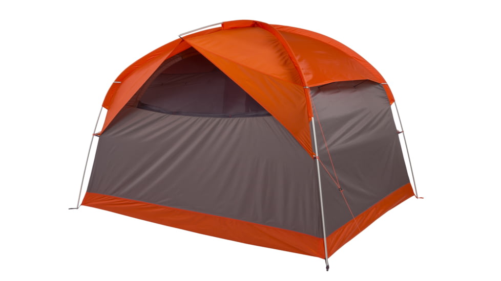 Big Agnes Dog House 6 Tent, Orange/Taupe/Eggplant, TDH620
