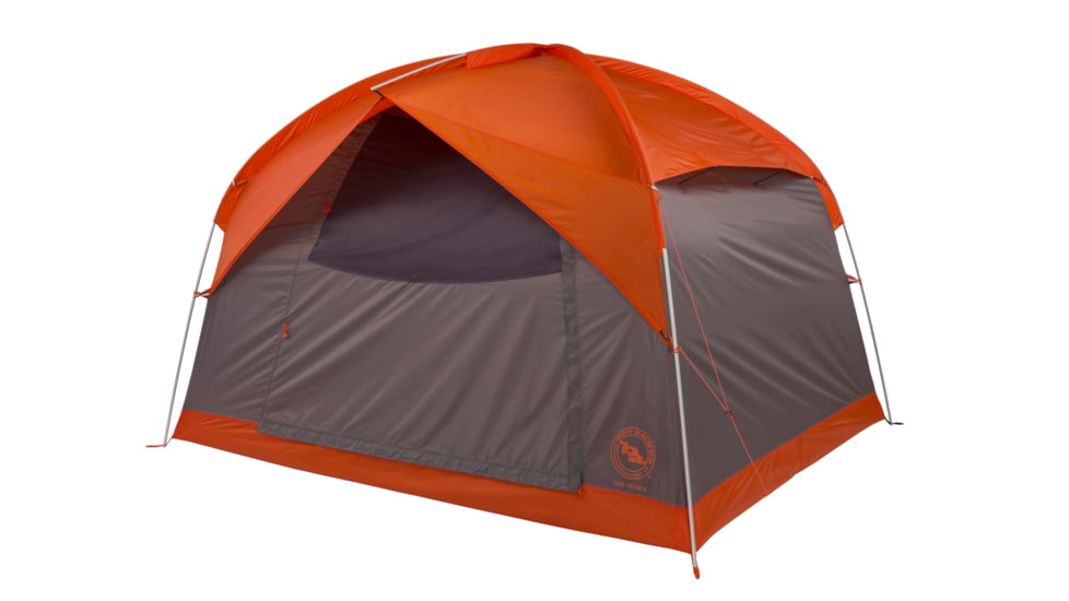 Big Agnes Dog House 6 Tent, Orange/Taupe/Eggplant, TDH620