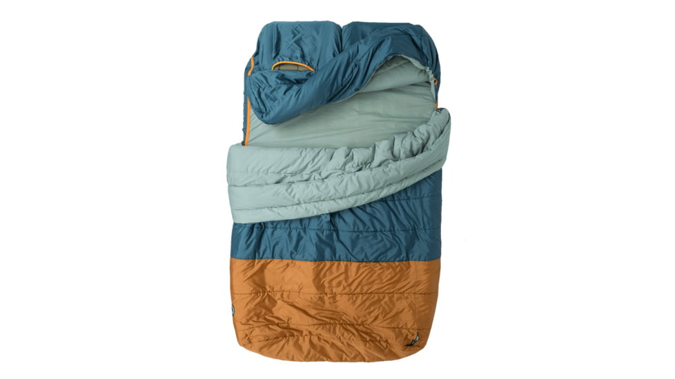 Big Agnes Dream Island 20 Sleeping Bag, Tapestry/Brown Sugar, Double Wide, BDIDW2025