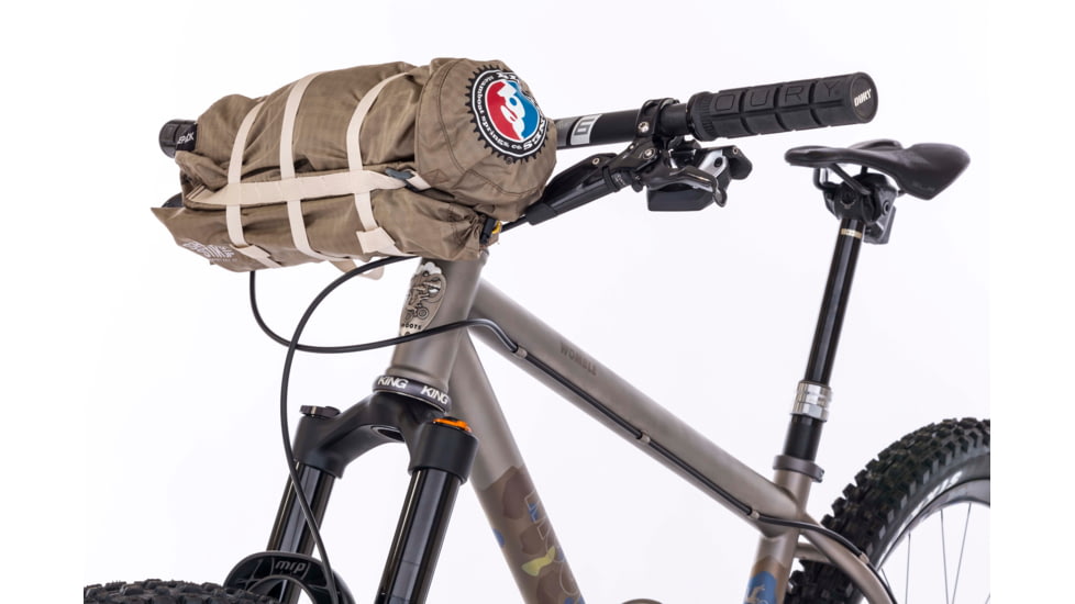 Big Agnes Fly Creek HV UL1 Bikepack Solution Dye Tent, Yellow/Greige, 1 Person, THVFCBP122