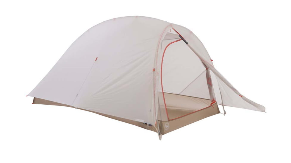 Big Agnes Fly Creek HV UL1 Solution Dye Tent, Gray/Greige, 1 Person, THVFLY121